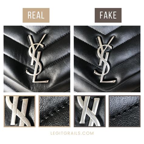 ysl loulou fake vs real|real ysl vs fake.